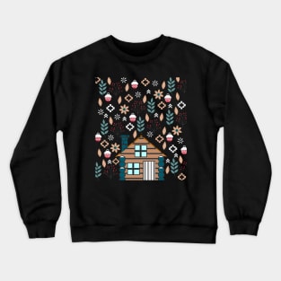 Winter cottage Crewneck Sweatshirt